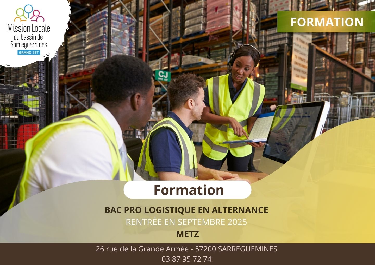 BAC PRO LOGISTIQUE METZ - CLOTURE FIN AOUT 25