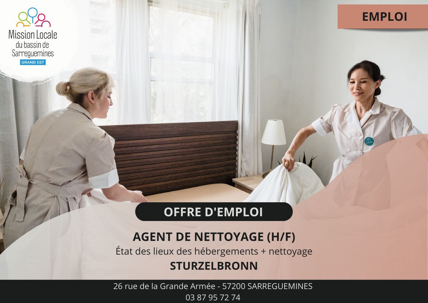 OE - AGENT DE NETTOYAGE - CLOTURE 16 JUIN 2025