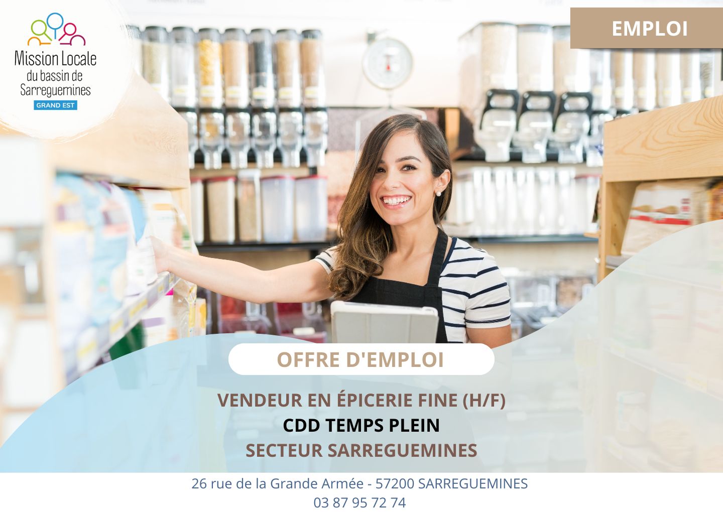 VENDEUR EN EPICERIE FINE EXPIRE 15.11.2025