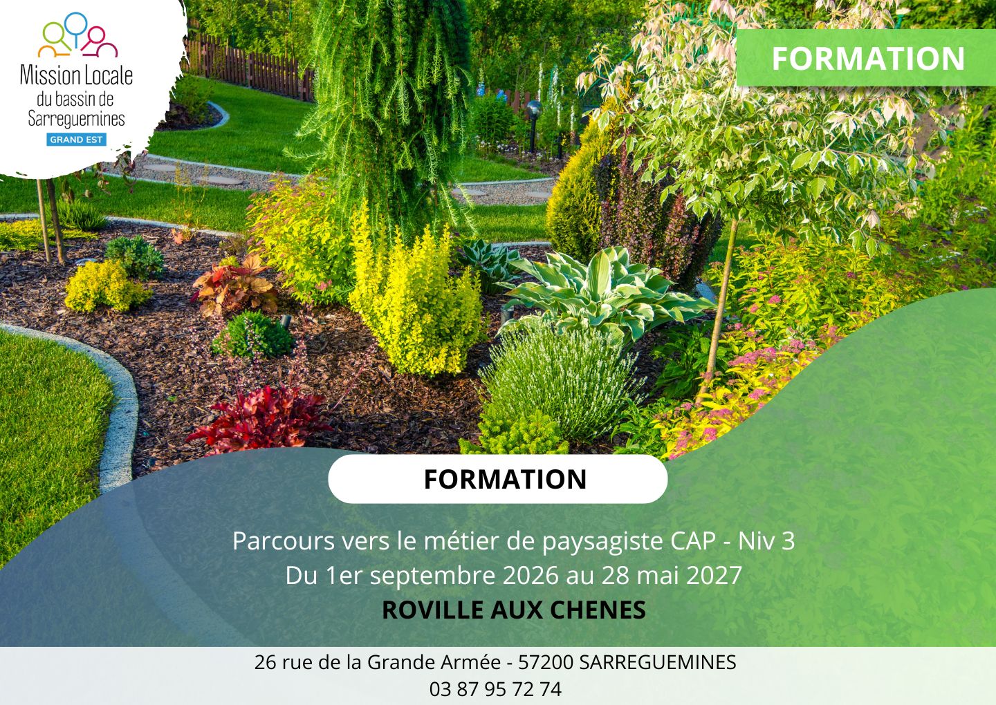 Formation - Cloture le 01.09.26