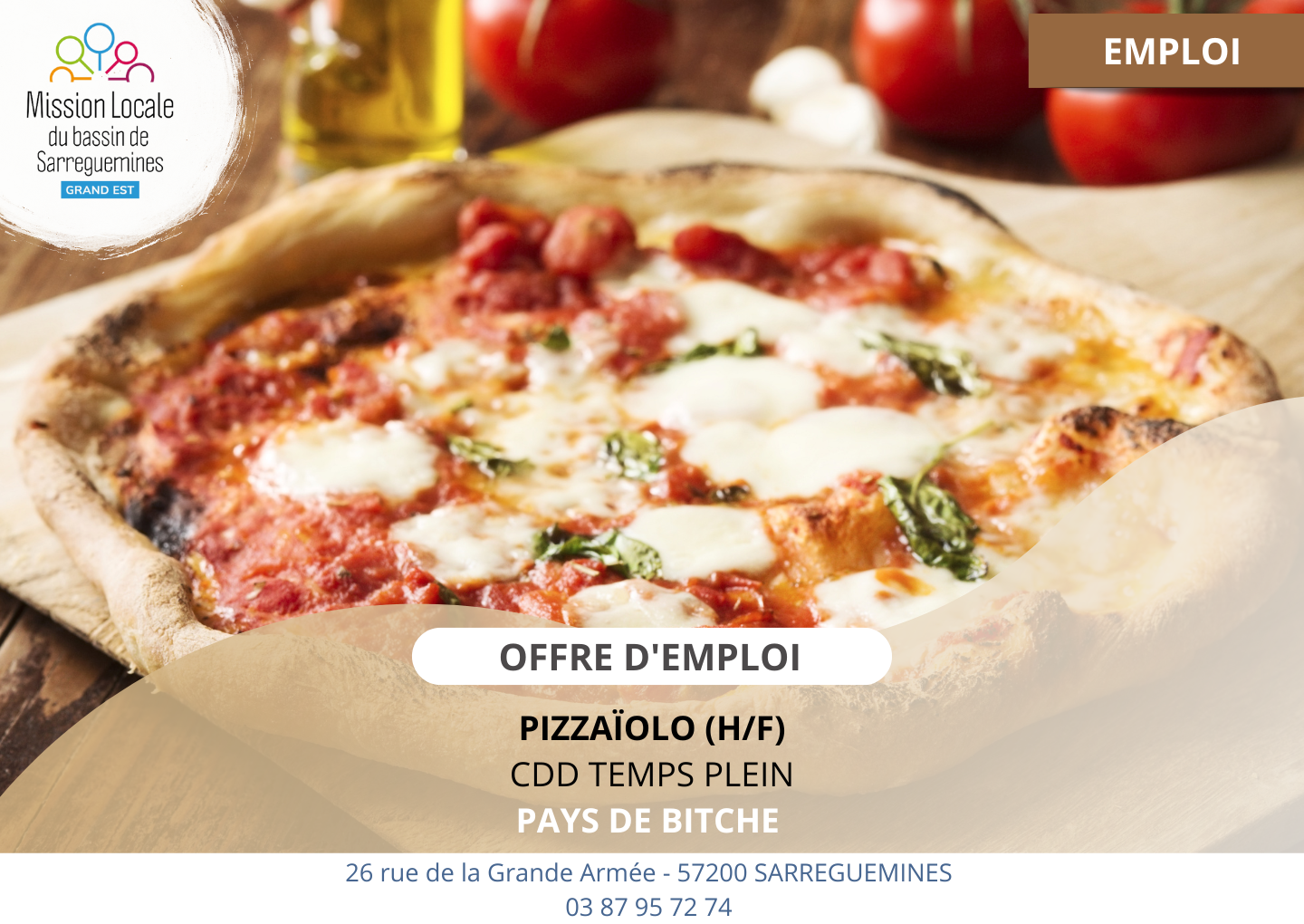 OE BITCHE PIZZAIOLO - clôture mi février