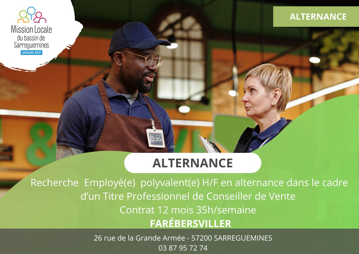 Apprentissage - ELS - cloture le 30.04.26