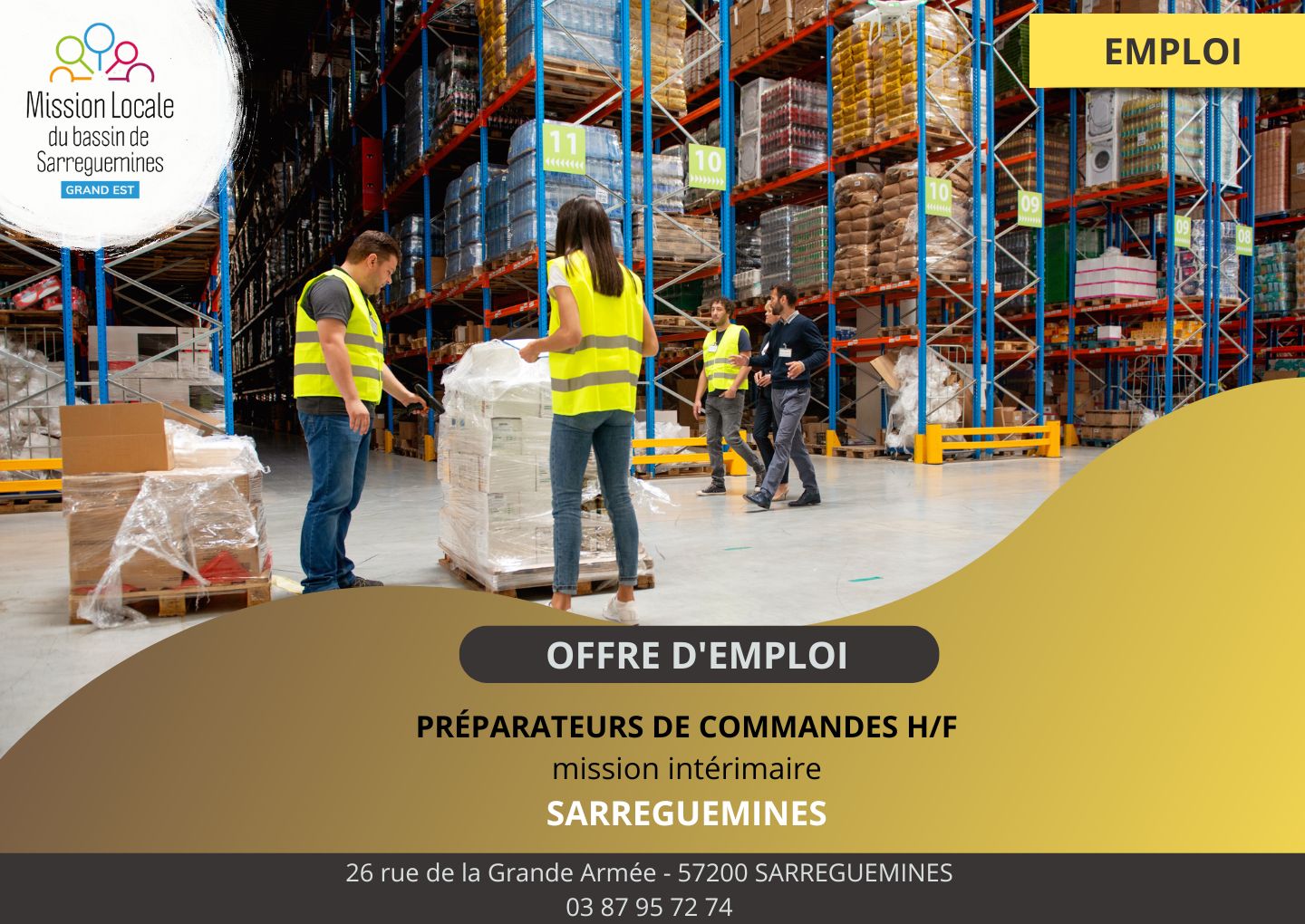 PREPARATEURS DE COMMANDES - 10.05.26