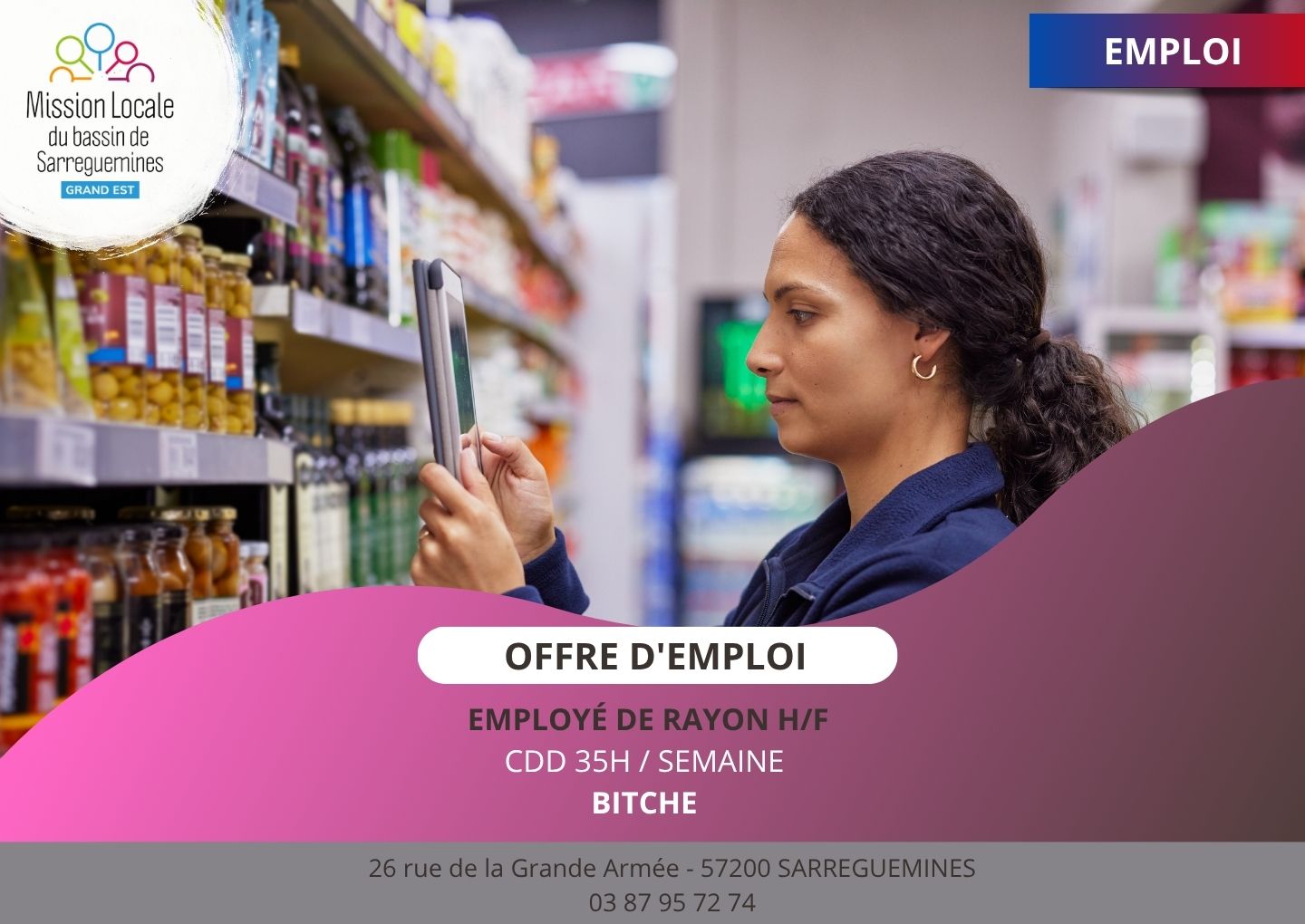 OE - employé de rayon 15.07.26 1