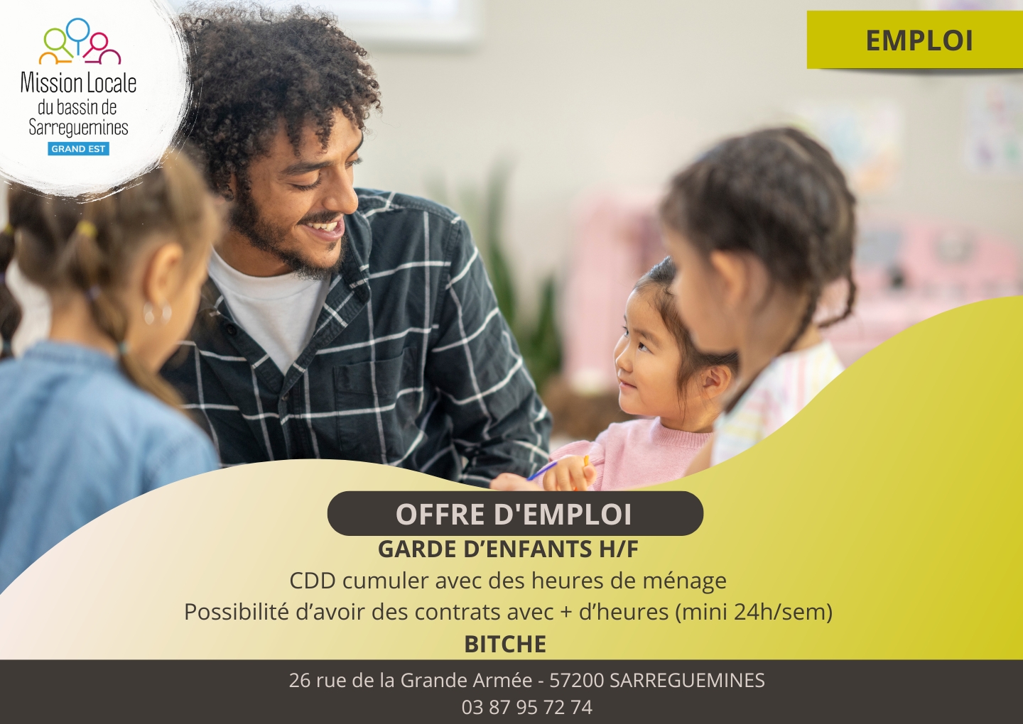 OE garde d'enfants bitche - 01.09.2026